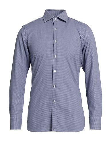 SONRISA Patterned shirt Midnight blue 100% Cotton