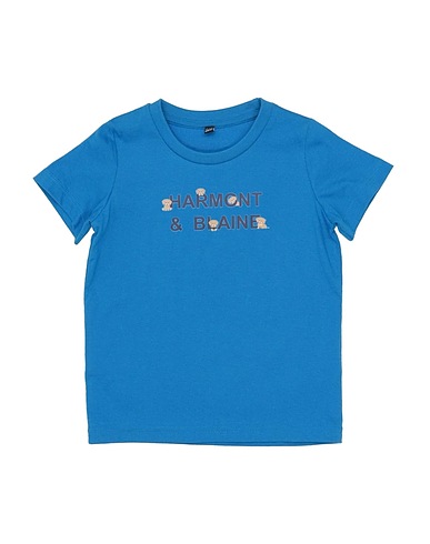 HARMONT & BLAINE T-Shirt Blau 100% Baumwolle