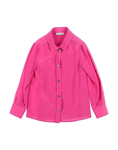 DOLCE&GABBANA Solid color shirts & blouses Fuchsia 100% Silk