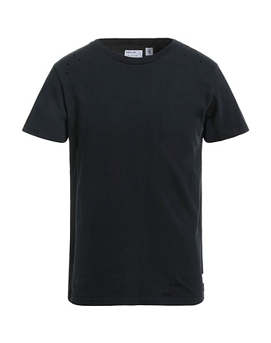 REPLAY T-shirt Nero 100% Cotone