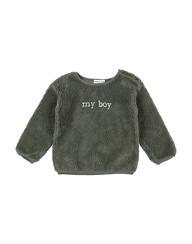 BABE & TESS Sweatshirt Military green 60% Cotton, 40% Polyester