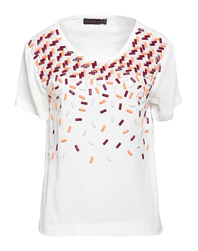 TRUSSARDI JEANS Top Weiß 100% Viskose