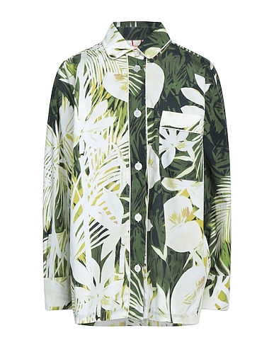 F.R.S. FOR RESTLESS SLEEPERS | Military green Women‘s Floral Shirts ...