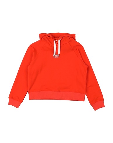 VICOLO Sweatshirt Orange 65% Cotton, 35% Polyester
