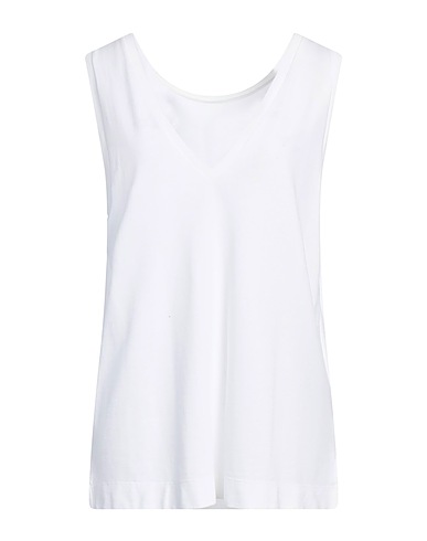 ZANONE Vest BY SLOWEAR White 100% Cotton