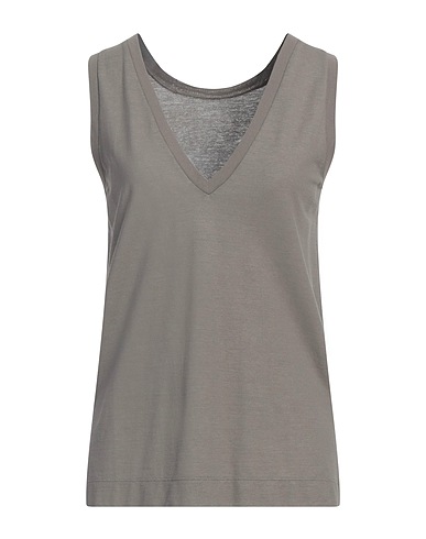ZANONE Canotta BY SLOWEAR Grigio 100% Cotone