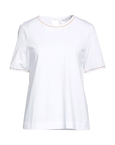 PESERICO T-shirt White 95% Cotton, 5% Elastane