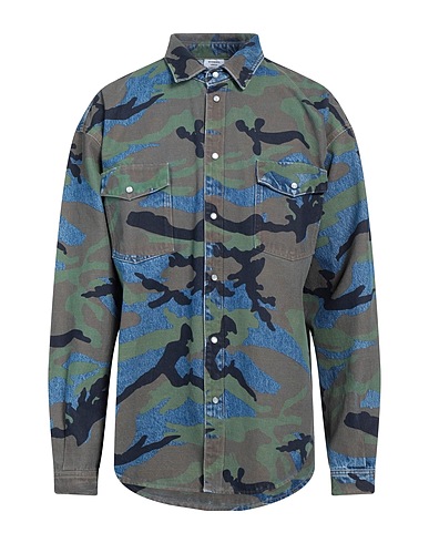 VETEMENTS Denim shirt Blue 100% Cotton