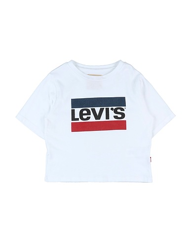 LEVI'S T-shirt Bianco 50% Cotone, 50% Modal