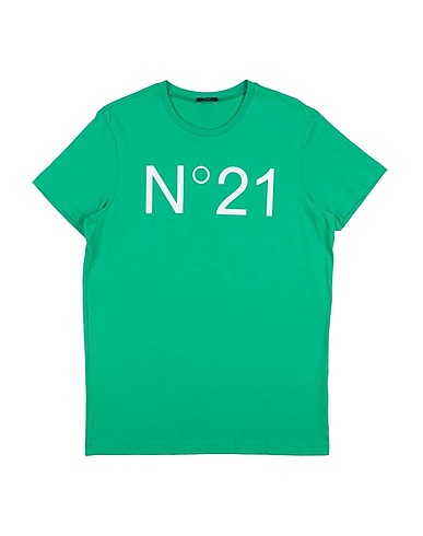 N°21 T-shirt Emerald green 100% Cotton