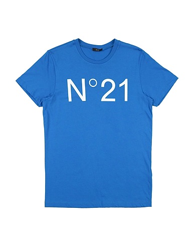 N°21 T-shirt BLU CHINA 100% Cotone