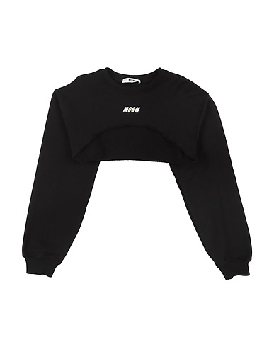 MSGM Sweatshirt Black 100% Cotton