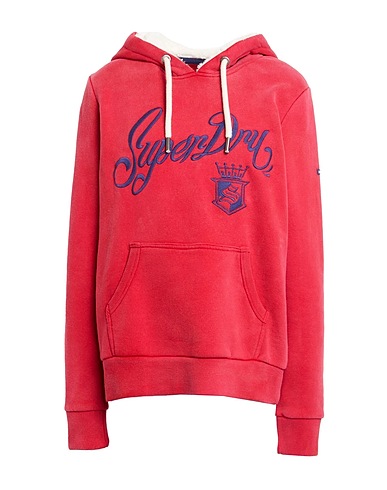 SUPERDRY Felpa Mattone 74% Cotone, 26% Poliestere