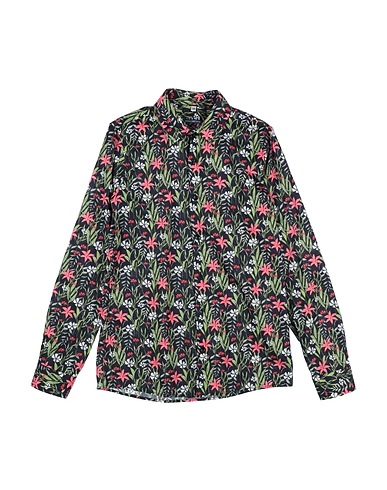 NEILL KATTER Patterned shirt Black 100% Cotton