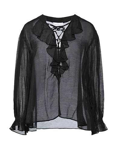 GAëLLE Paris Top Schwarz 80% Viskose, 20% Polyamid