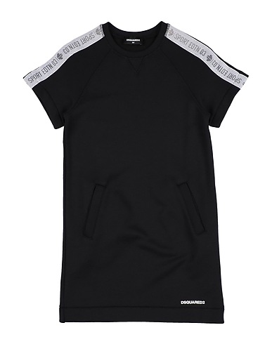 DSQUARED2 ワンピース＆ドレス ブラック ナイロン 55% / コットン 45%