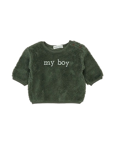 BABE & TESS Sweatshirt Military green 60% Cotton, 40% Polyester