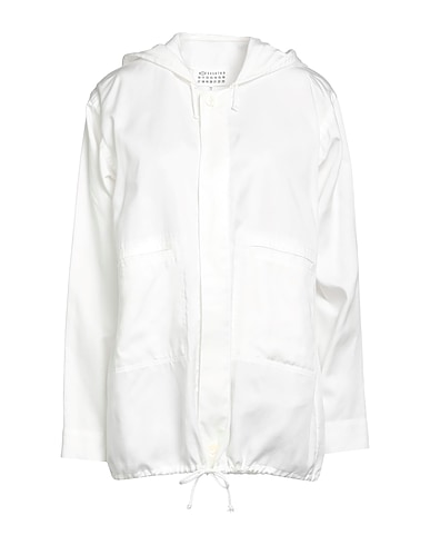 MAISON MARGIELA Solid colour shirts & blouses White 100% Cotton