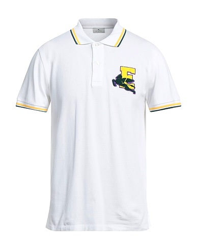 ETRO Polo shirt White 100% Cotton