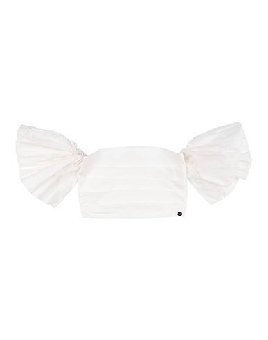 MISS BLUMARINE Top White 100% Cotton
