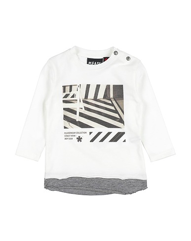 PLEASE T-shirt White 100% Cotton