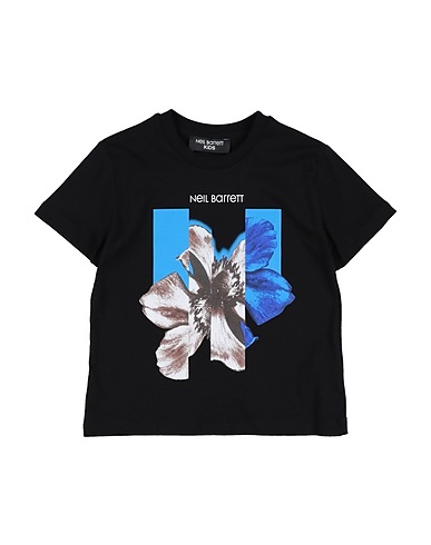 NEIL BARRETT T-shirt Nero 100% Cotone