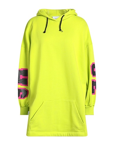 SHOE Kurzes Kleid Limettengrün 100% Baumwolle