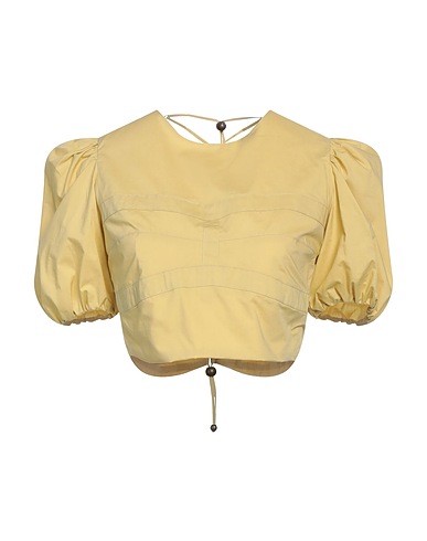 PINKO Top Giallo pastello 100% Cotone