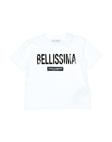 DOLCE&GABBANA T-shirt White 100% Cotton, Polyurethane, Polyester