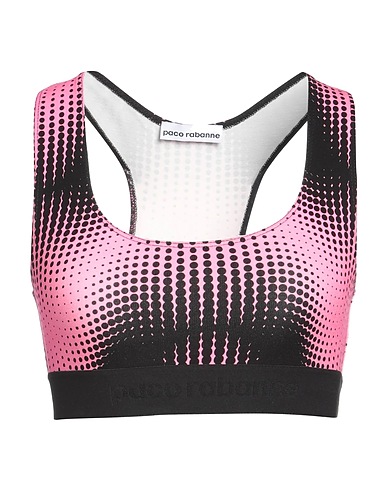 RABANNE Haut court Rose 98% Viscose, 2% Élasthanne