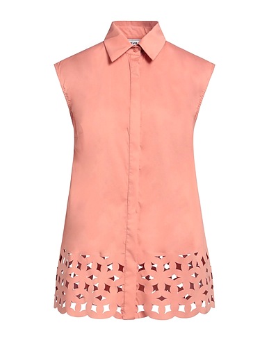 JIJIL Solid colour shirts & blouses Antique rose 78% Cotton, 19% Polyamide, 3% Nylon