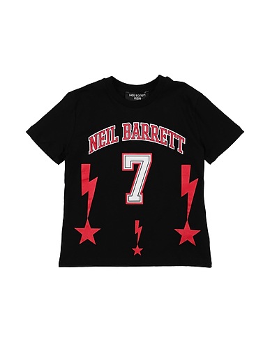 NEIL BARRETT Ｔシャツ ブラック コットン 100%