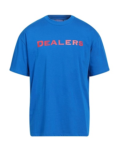 JUST DON Basic T-Shirt Königsblau 100% Baumwolle