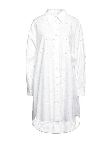MM6 MAISON MARGIELA Patterned shirts & blouses White 100% Cotton