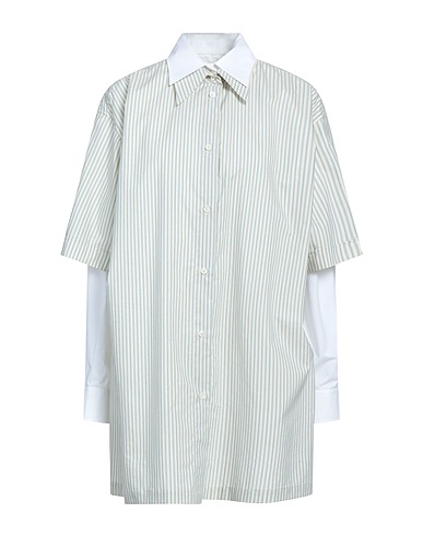 MM6 MAISON MARGIELA Camisas de rayas Azul celeste 100% Algodón
