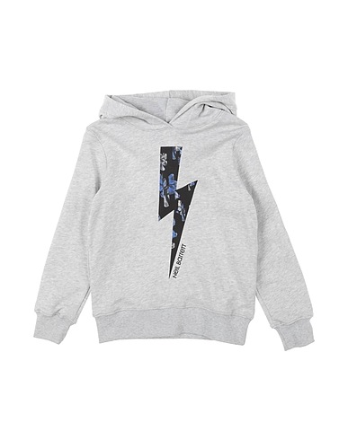NEIL BARRETT Sweat-shirt Gris clair 100% Coton