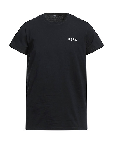 14BROS T-shirt Nero 100% Cotone
