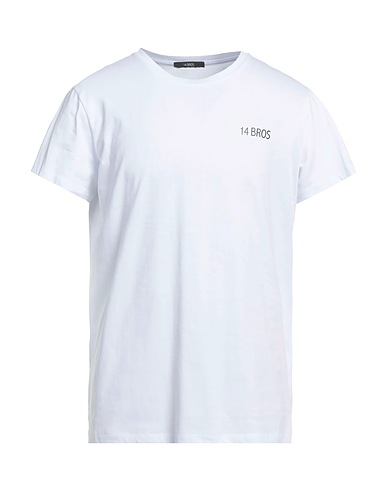 14BROS T-shirt White 100% Cotton