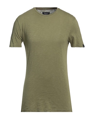 ALLEY DOCKS 963 Basic T-shirt Military green 100% Cotton