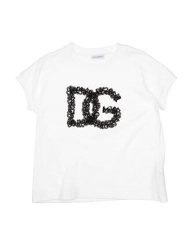 DOLCE&GABBANA T-shirt White 100% Cotton, Polyamide