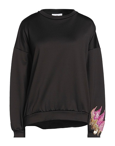 LIIS Sweatshirt Black 100% Cotton