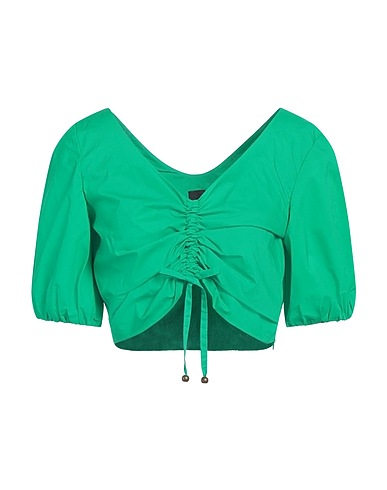 PINKO Top Green 100% Cotton