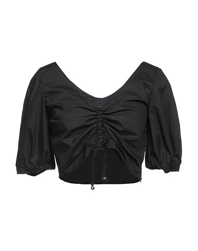 PINKO Top Black 100% Cotton