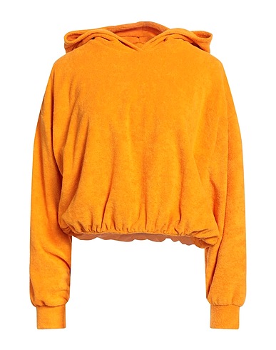 SOALLURE Hooded track jacket  Orange 80% Cotton, 20% Polyester