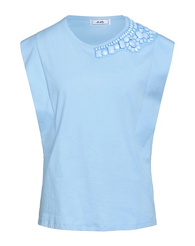 JIJIL T-shirt Sky blue 100% Cotton