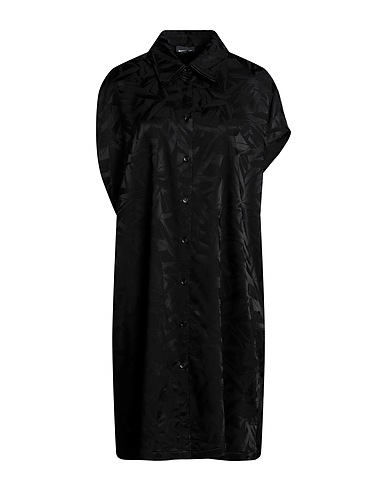 JUST CAVALLI サマードレス ブラック レーヨン 64% / アセテート 34% / ポリウレタン 2%