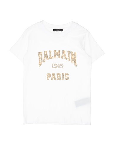 BALMAIN T-shirt White 100% Cotton