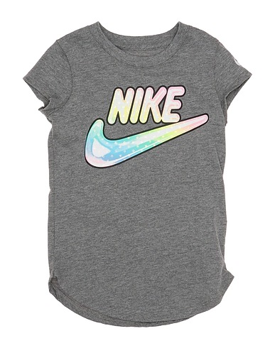 NIKE T-Shirt Grau 60% Baumwolle, 40% Polyester