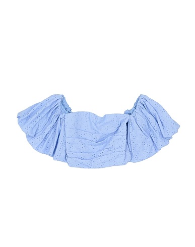 L:Ú L:Ú by MISS GRANT Top Azzurro 100% Cotone