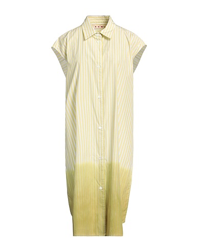 MARNI Striped shirt Lime green 100% Cotton